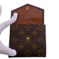 LOUIS VUITTON Tri-fold wallet M61660 Monogram canvas, leather Brown vintage Monogram Portonebier Women(Unisex) Used Authentic