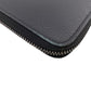 Dior Long Wallet Purse leather black CD logo