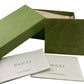 GUCCI Bifold Wallet 746059 leather blue Compact wallet Interlocking G Women Used Authentic