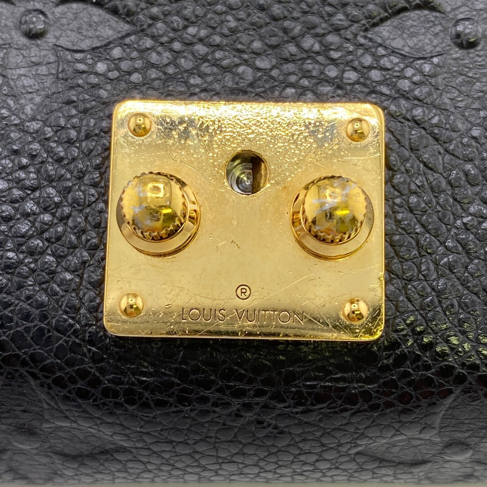 LOUIS VUITTON Bifold Wallet M80880 Monogram Ann Platt Noir Monogram Ann Platt Portefeuille Metis Compact Women Used Authentic