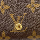 LOUIS VUITTON Bifold Wallet M81631 Monogram, Leather Brown Monogram Portefeuille Victorine Kids(Unisex) Used Authentic