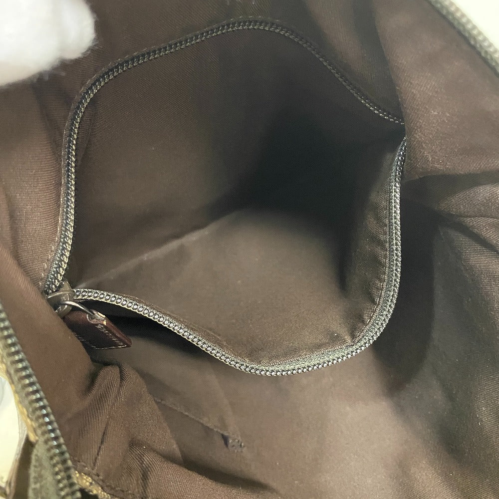 GUCCI Shoulder Bag 145857 GG canvas, leather beige GG canvas Women(Unisex) Used Authentic