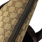 GUCCI Shoulder Bag 145857 GG canvas, leather beige GG canvas Women(Unisex) Used Authentic