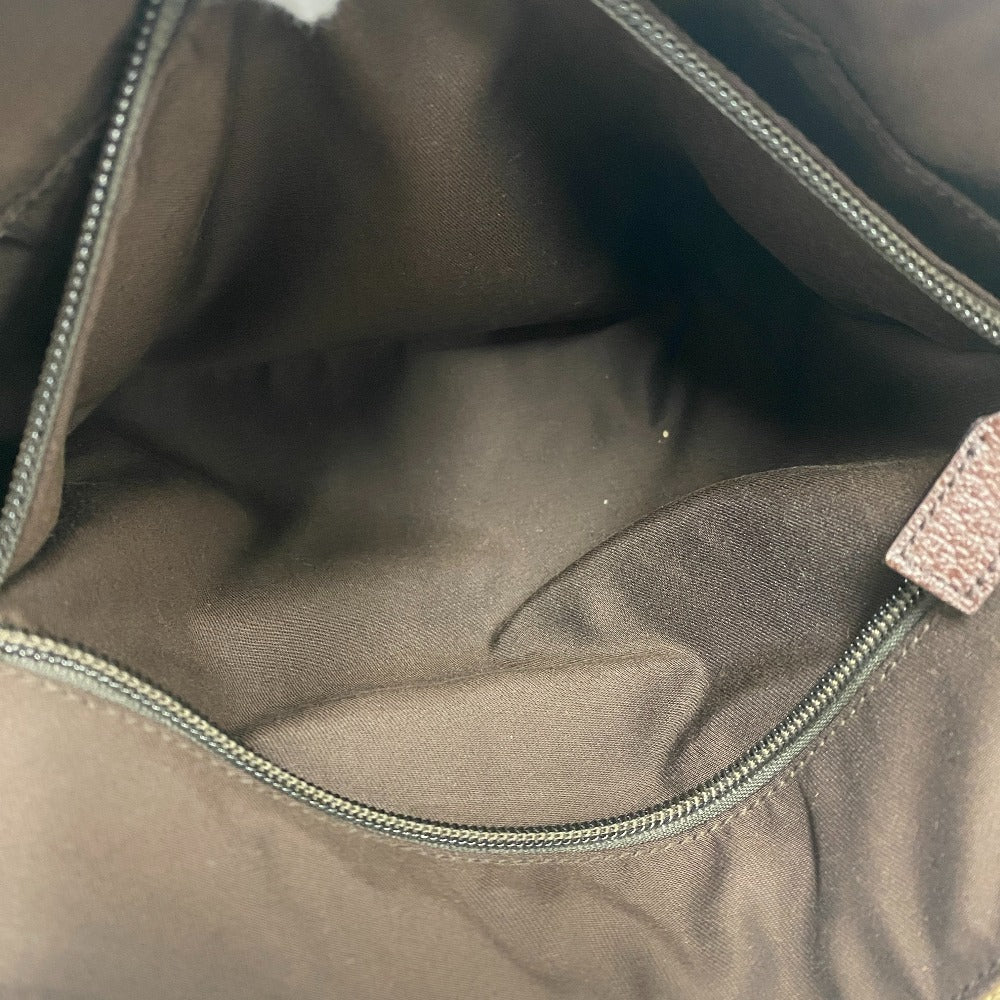 GUCCI Shoulder Bag 146236 GG canvas, leather beige GG canvas Women(Unisex) Used Authentic