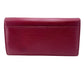 LOUIS VUITTON Long Wallet Purse M60580 Epi pink Epi Portefeuille Sarah