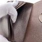 LOUIS VUITTON Bifold Wallet N61664 Damier Brown Damier Porto Monnaie Bien-Vienois Ebene Women Used Authentic