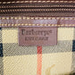 Burberrys Boston Duffel bag PVC, Leather beige Hand Bag Travel Bag check unisex(Unisex) Used Authentic