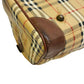 Burberrys Boston Duffel bag PVC, Leather beige Hand Bag Travel Bag check unisex(Unisex) Used Authentic