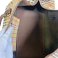 Burberrys Boston Duffel bag PVC, Leather beige Hand Bag Travel Bag check unisex(Unisex) Used Authentic