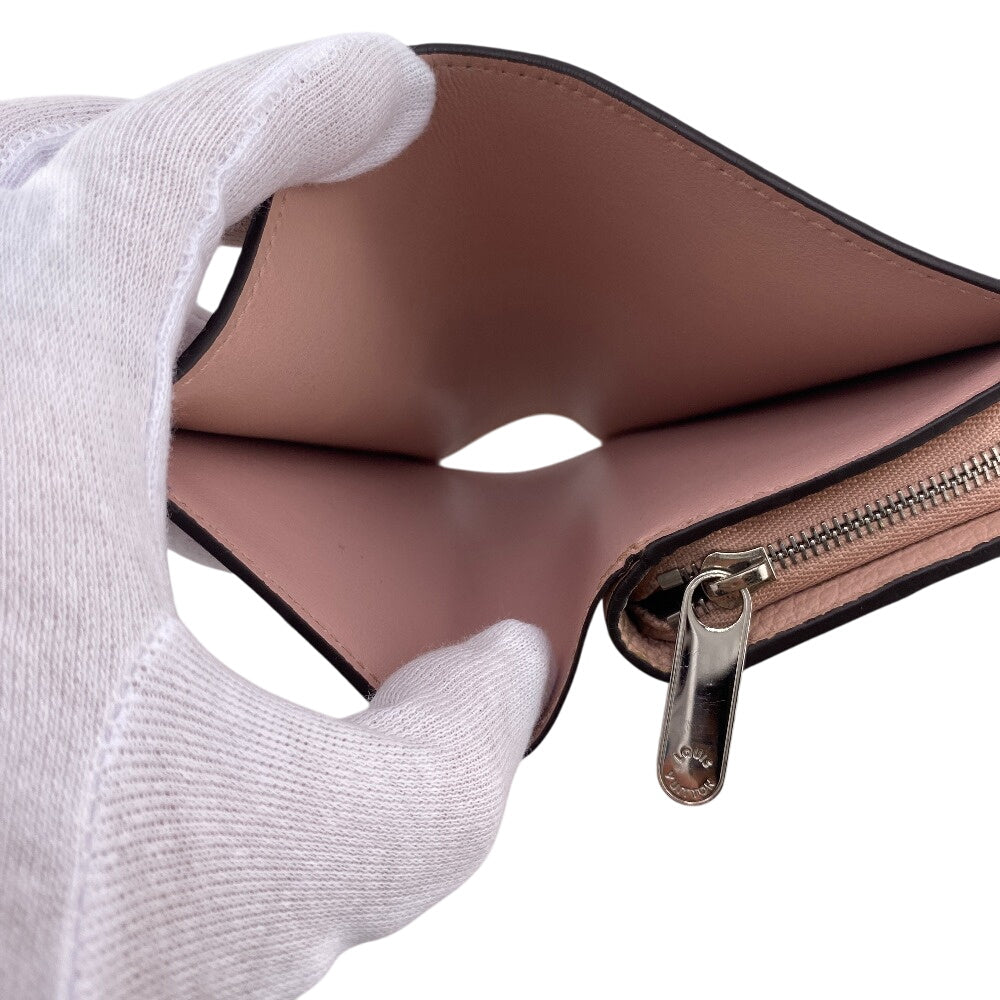 LOUIS VUITTON Bifold Wallet M80629 Mahina Magnolia Compact wallet Mahina Portefeuille Clare Women Used Authentic