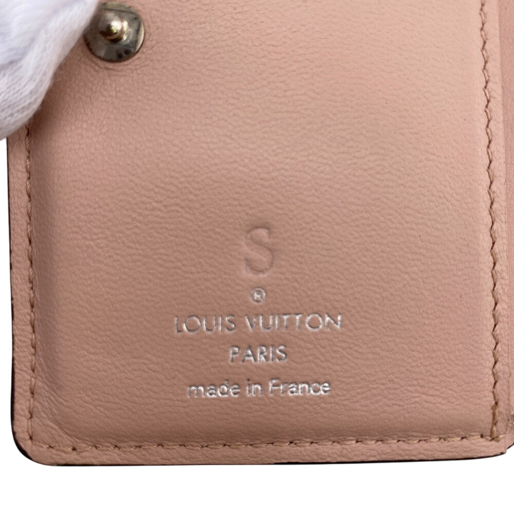 LOUIS VUITTON Bifold Wallet M80629 Mahina Magnolia Compact wallet Mahina Portefeuille Clare Women Used Authentic
