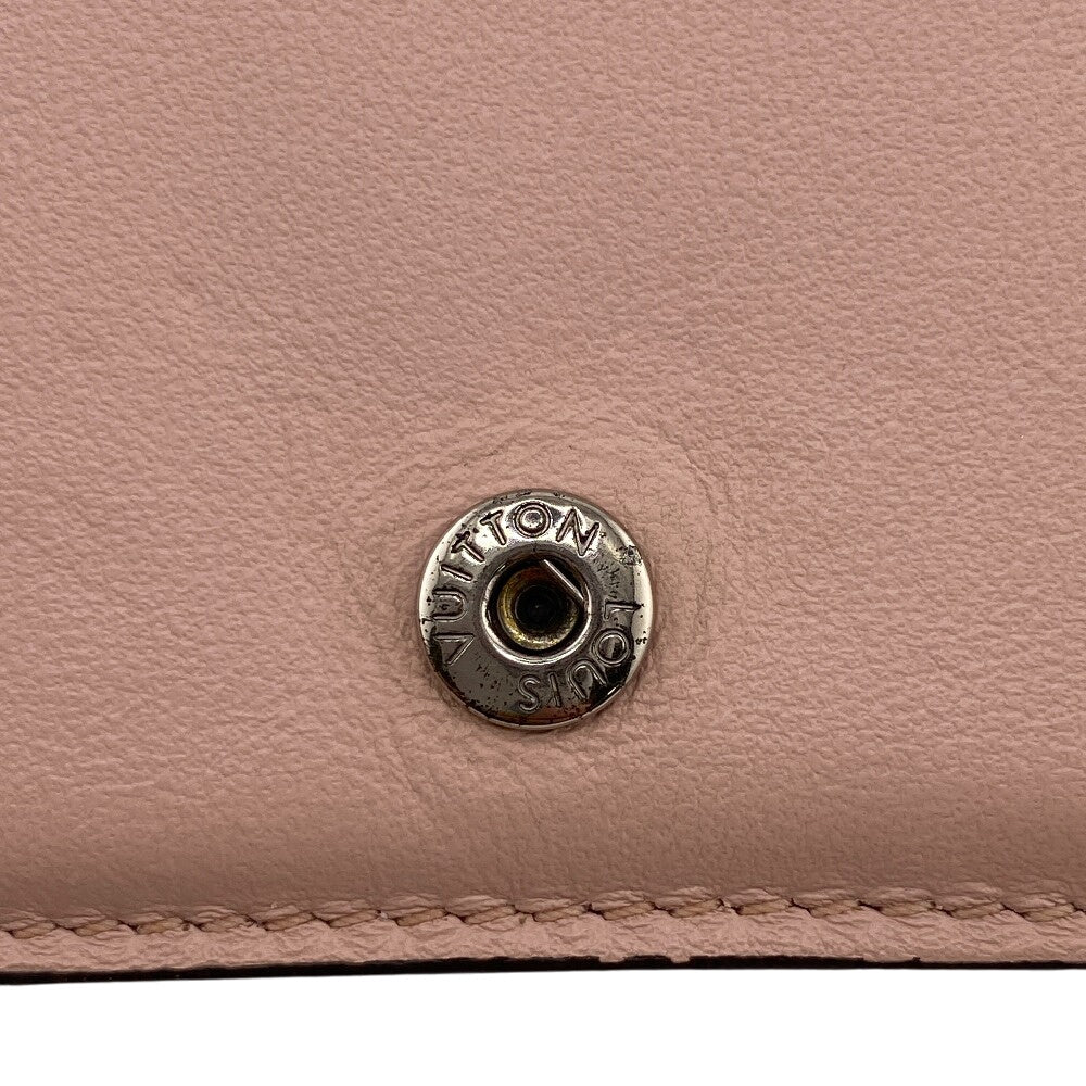 LOUIS VUITTON Bifold Wallet M80629 Mahina Magnolia Compact wallet Mahina Portefeuille Clare Women Used Authentic