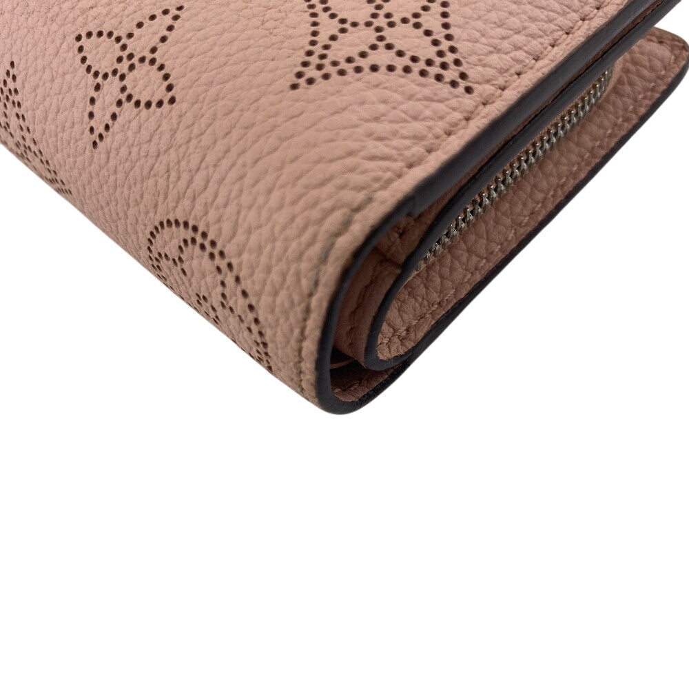 LOUIS VUITTON Bifold Wallet M80629 Mahina Magnolia Compact wallet Mahina Portefeuille Clare Women Used Authentic