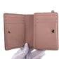 LOUIS VUITTON Bifold Wallet M80629 Mahina Magnolia Compact wallet Mahina Portefeuille Clare Women Used Authentic