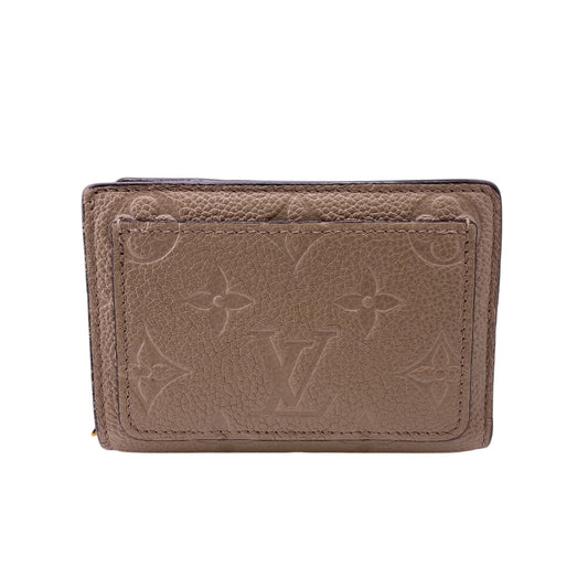 LOUIS VUITTON Bifold Wallet M80152 Monogram Ann Platt beige Ann Platt Portefeuille Claire Women Used Authentic