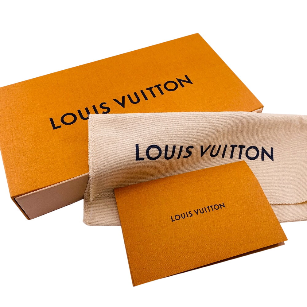 LOUIS VUITTON Long Wallet Purse M68670 Mahina gray Round zip wallet Mahina Zippy wallet Women Used Authentic