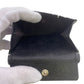 BALENCIAGA Tri-fold wallet leather black Compact wallet(Unisex) Used Authentic