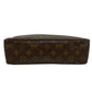 LOUIS VUITTON business bag M47522 leather Brown Monogram Truth Cracking Ty 28