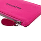 BALENCIAGA Coin case Grain Calfskin Leather pink Grain calfskin Cash Large Long Coin and Card Holder Women Used Authentic