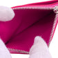 BALENCIAGA Coin case Grain Calfskin Leather pink Grain calfskin Cash Large Long Coin and Card Holder Women Used Authentic