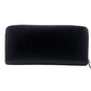 LOUIS VUITTON Long Wallet Purse M60965 Epi black Zippy wallet Epi Vertical mens Used Authentic