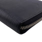 LOUIS VUITTON Long Wallet Purse M60965 Epi black Zippy wallet Epi Vertical mens Used Authentic