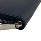 GUCCI Long Wallet Purse 771154 leather black GUCCI logo zip around wallet mens Used Authentic