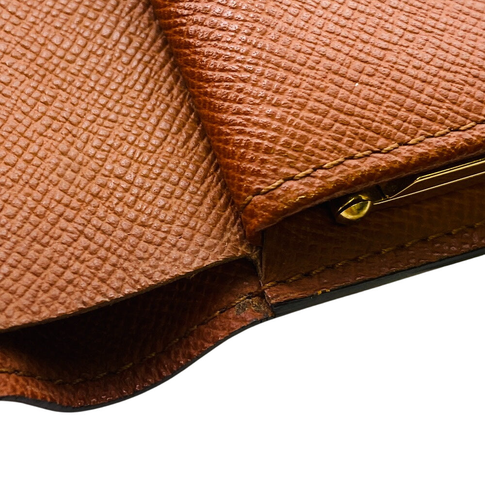 LOUIS VUITTON Bifold Wallet M61663 Monogram Brown Monogram Portefeuille Viennoiserie Women Used Authentic