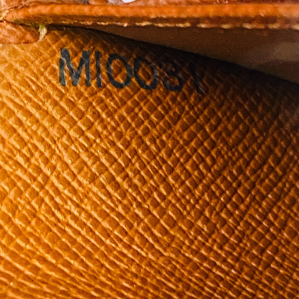 LOUIS VUITTON Bifold Wallet M61663 Monogram Brown Monogram Portefeuille Viennoiserie Women Used Authentic