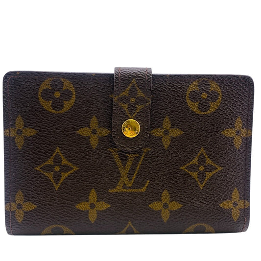 LOUIS VUITTON Bifold Wallet M61663 Monogram Brown Monogram Portefeuille Viennoiserie Women Used Authentic