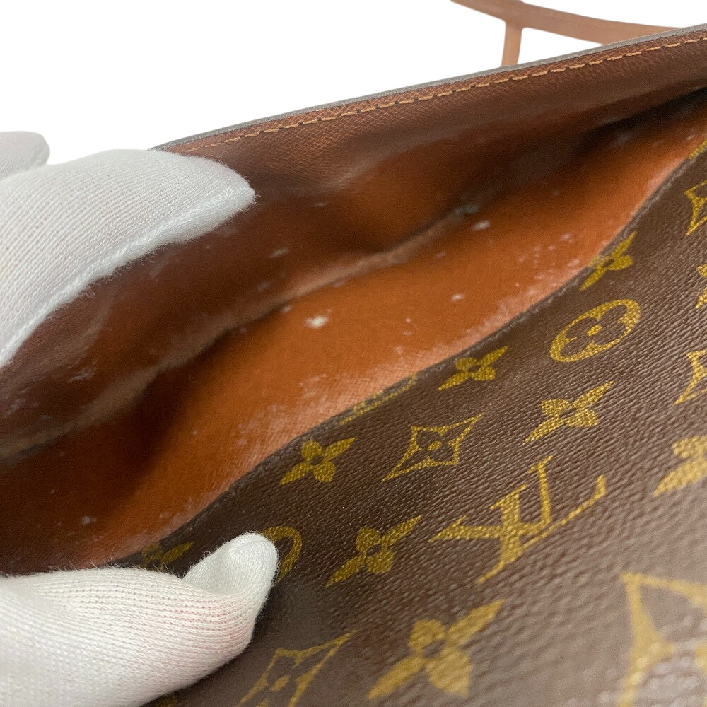 LOUIS VUITTON Shoulder Bag M51797 leather Brown Monogram Bordeaux27 Women Used Authentic