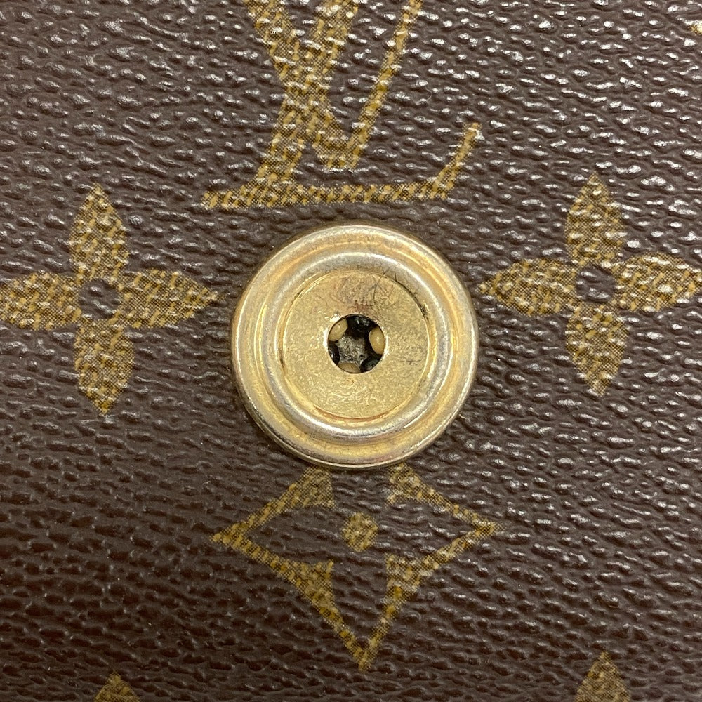 LOUIS VUITTON Shoulder Bag M51797 leather Brown Monogram Bordeaux27 Women Used Authentic