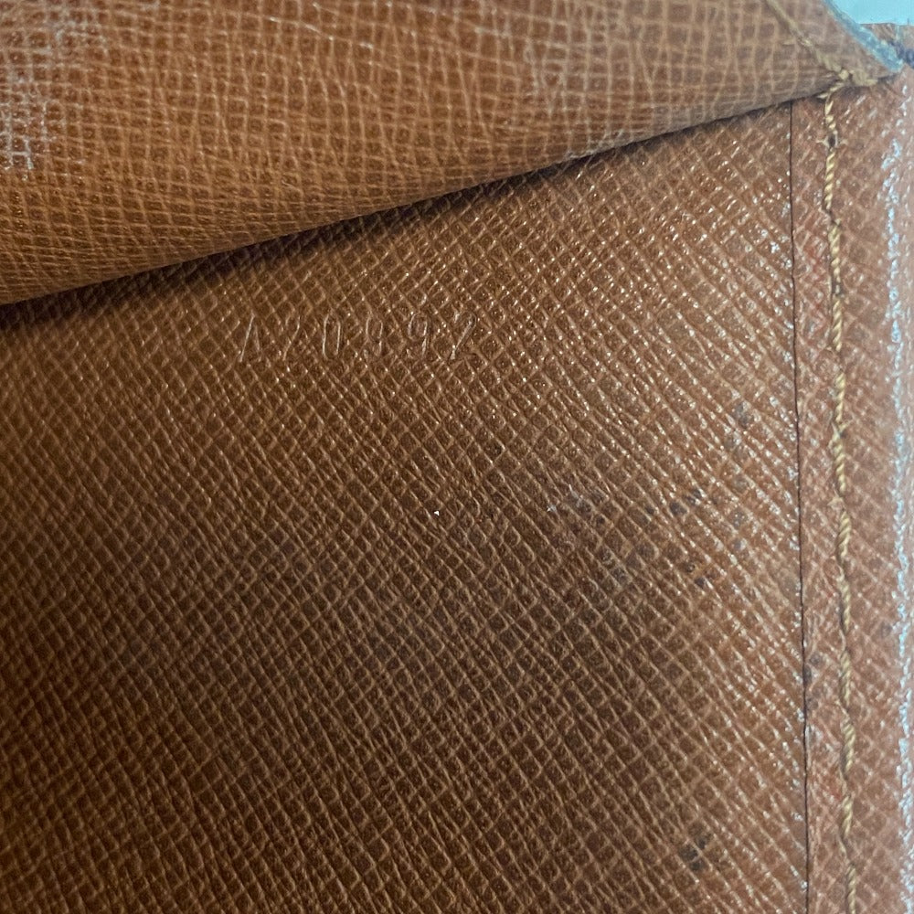 LOUIS VUITTON Shoulder Bag M51797 leather Brown Monogram Bordeaux27 Women Used Authentic