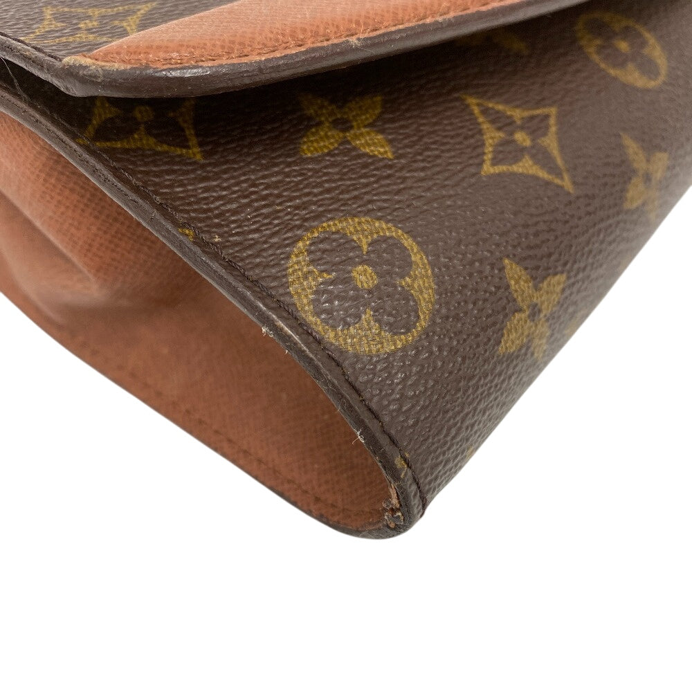 LOUIS VUITTON Shoulder Bag M51797 leather Brown Monogram Bordeaux27 Women Used Authentic