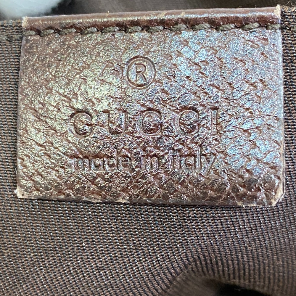 GUCCI Tote Bag 189669 GG canvas, leather beige Shoulder Bag handbag GG canvas Women(Unisex) Used Authentic
