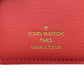 LOUIS VUITTON Bifold Wallet M83105 leather pink Japan-exclusive color compact wallet Monogram emboss Portefeuille Lou Women Used Authentic