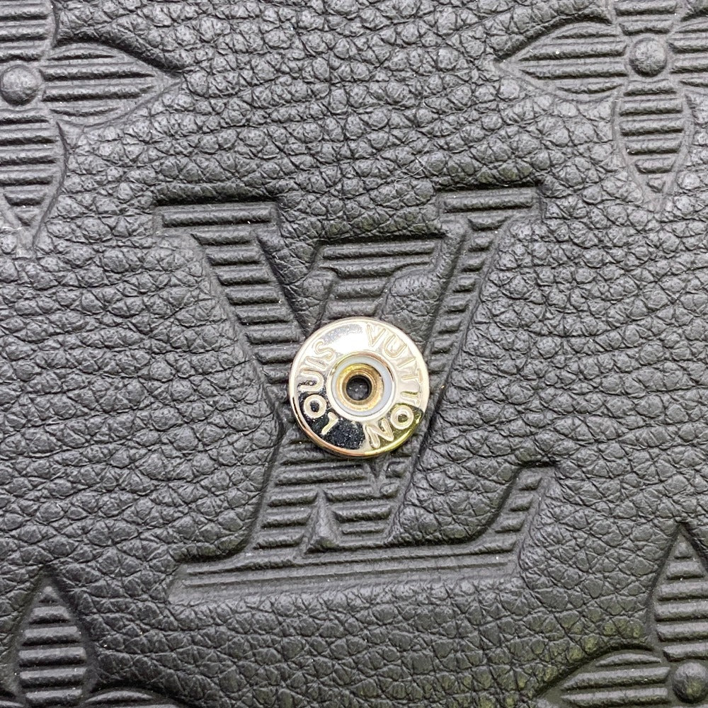 LOUIS VUITTON Bifold Wallet M12635 Monogram black Monogram shadow Victor Wallet Women Used Authentic