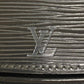 LOUIS VUITTON Pouch M52602 Epi Leather black Epi Tilsitt