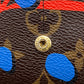 LOUIS VUITTON Long Wallet Purse M41381 Monogram Brown Monogram jungle dot Portefeuille Sarah