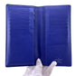 LOUIS VUITTON Long Wallet Purse M30559 Taiga blue Taiga Portefeuille Braza mens Used Authentic