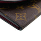 LOUIS VUITTON Long Wallet Purse M60697 Monogram Brown Monogram Portefeuille Emily Women Used Authentic