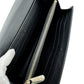 LOUIS VUITTON Long Wallet Purse Mahina, Leather black Monogram Mahina Portefeuille Iris(Unisex) Used Authentic