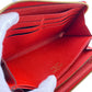 LOUIS VUITTON Long Wallet Purse M63691 leather Red Zip Around Monogram Ann Platt Zippy wallet Women Used Authentic