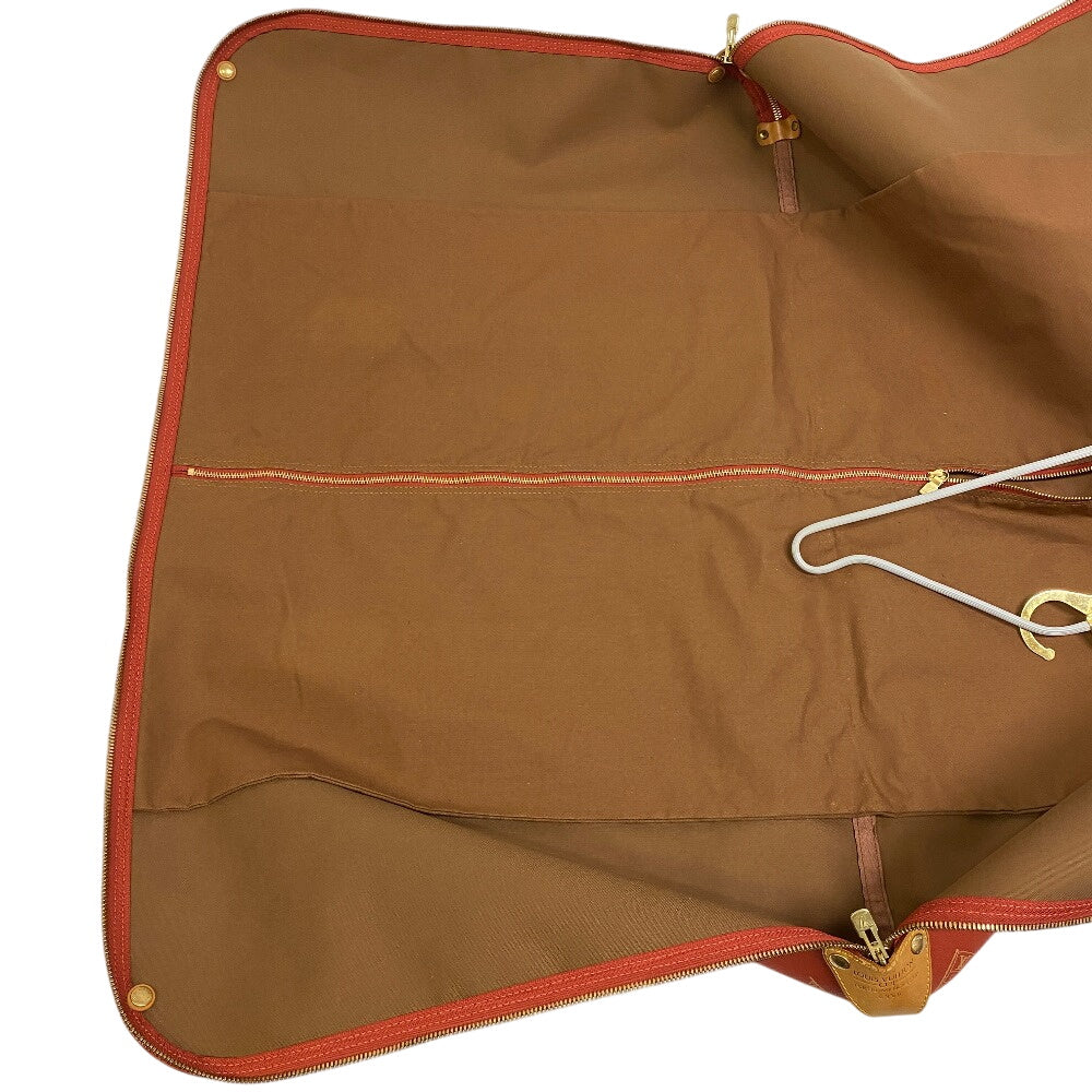 LOUIS VUITTON Travel case M80020 leather Orange Garment case Kabul louis vuitton cup mens(Unisex) Used Authentic