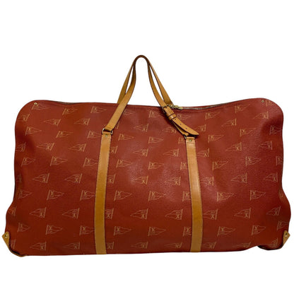 LOUIS VUITTON Travel case M80020 leather Orange Garment case Kabul louis vuitton cup mens(Unisex) Used Authentic