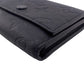 LOUIS VUITTON Tri-fold wallet M12635 leather black Monogram shadow Victor Wallet mens Used Authentic