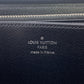 LOUIS VUITTON Long Wallet Purse M61857 leather black Zip Around Epi Zippy wallet mens Used Authentic