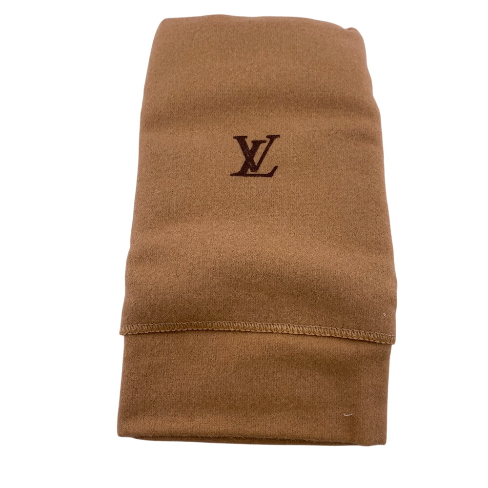 LOUIS VUITTON Cosmetics Pouch M47515 leather Brown Cosmetics Pouch Monogram Pochette CosmetiquePM Women Used Authentic