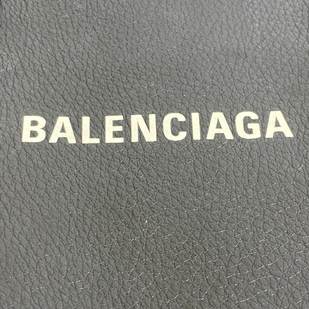 BALENCIAGA Handbag 551815 leather black Shoulder Bag Tote Bag 2way Everyday Tote XXS Women(Unisex) Used Authentic