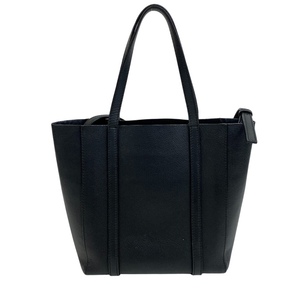 BALENCIAGA Handbag 551815 leather black Shoulder Bag Tote Bag 2way Everyday Tote XXS Women(Unisex) Used Authentic
